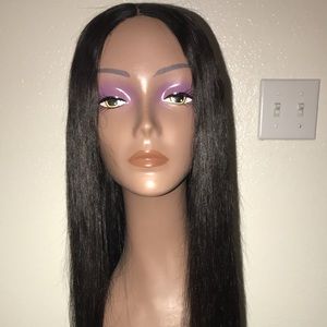 Virgin human hair closure wig starting at 12”-32”